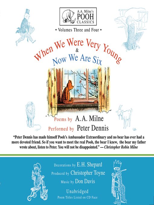Title details for When We Were Very Young / Now We Are Six by A. A. Milne - Wait list